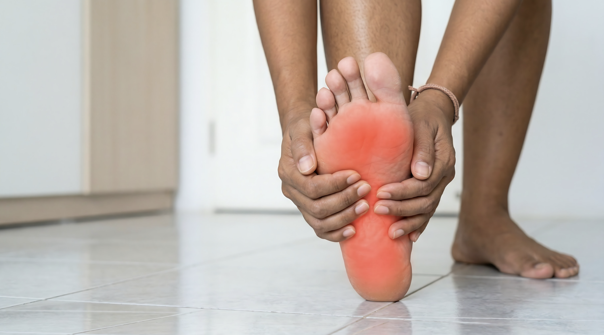 Swelling or
inflammation
